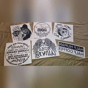 DTF Transfer Lot Faith Western Floral Heat Press Designs